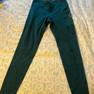 Sand Cloud Eco pocket leggings in emerald green